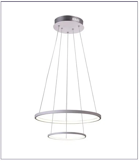 Produkt Biała podwójna lampa wisząca LED - V082-Monati