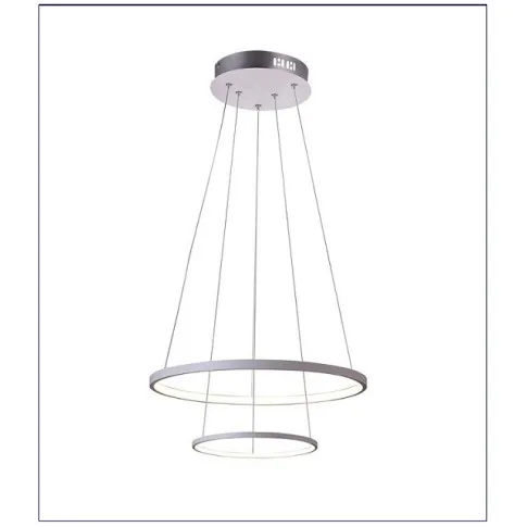 Biała lampa wisząca LED V082-Monati