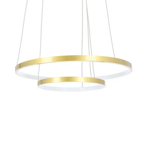 Złota potrójna lampa wisząca V082-Monati