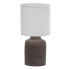 Brązowa klasyczna ceramiczna lampa stołowa V085-Sanati