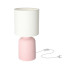 Różowa ceramiczna lampa V085-Sanati