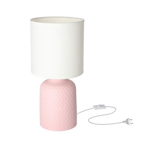 Różowa ceramiczna lampa V085-Sanati