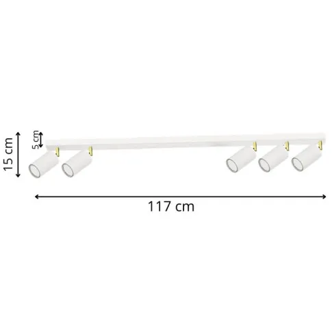 Wymiary plafonu A306-Uvas