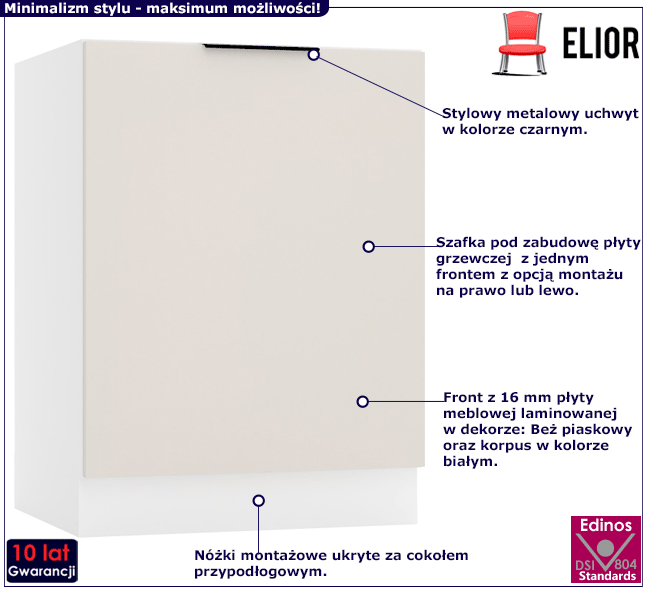 Dolna szafka kuchenna Bixor 10X