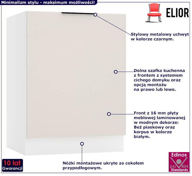 Dolna szafka kuchenna Bixor 12X