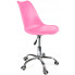 różowe krzesło obrotowe dla dziewczynki Fosi 3X