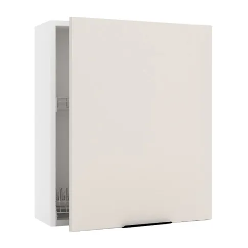 Górna szafka z suszarką 60cm beż  piaskowy Skania 31X