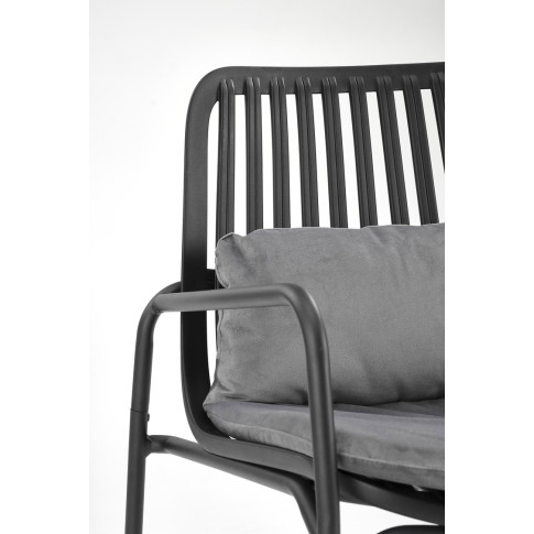 Czarne krzesło na taras Daviso