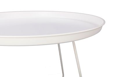 Minimalistyczny stolik Ralto - okrągły