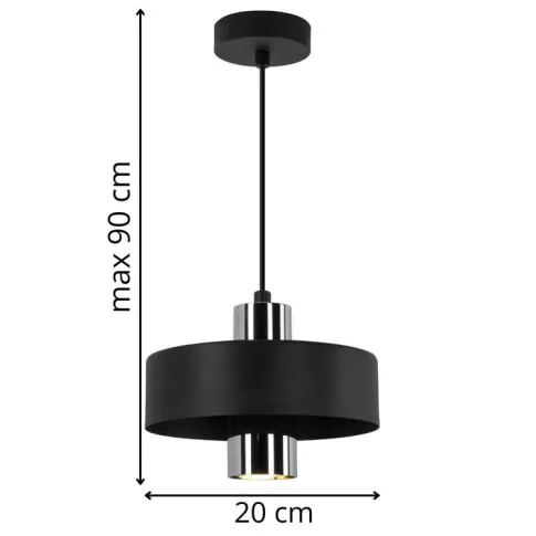 Wymiary lampy A317-Cesa