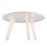 Szczegółowe zdjęcie nr 4 produktu Stolik kawowy Gefo - biały