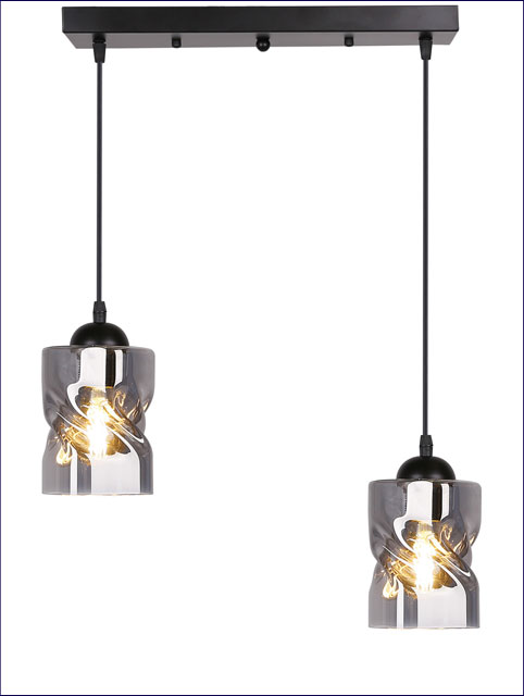 Podwójna lampa wisząca loft Z24-Vido