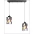 lampa wisząca klosz dymiony 2 zwisy Z024-Jetra
