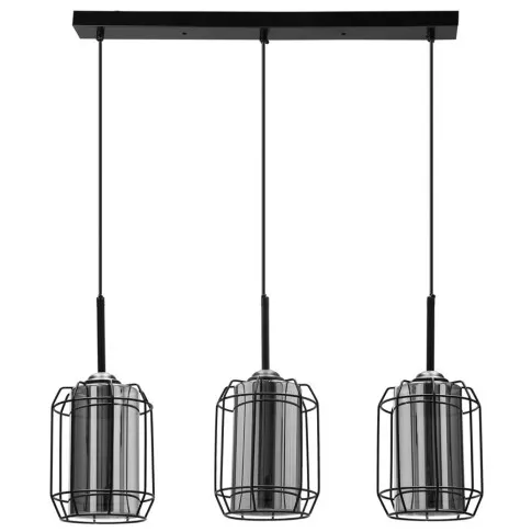 lampa wisząca 3 klosze industrialna Z050-Nevo