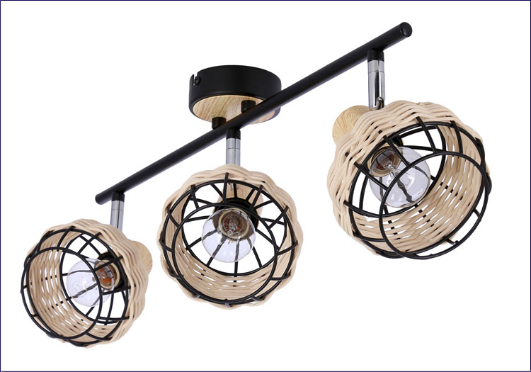 Potrójna lampa boho sufitowa Z057-Leca