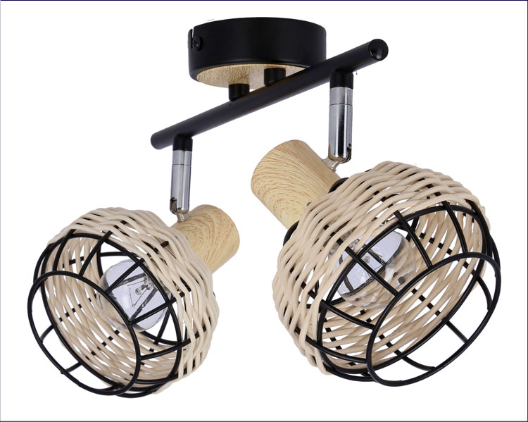 Rustykalna lampa sufitowa do kuchni V168-Lunari