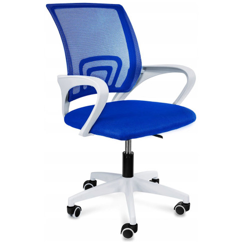 niebieskie krzesło obrotowe do biurka Azon 3X