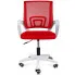 czerwony fotel obrotowy Azon 3X