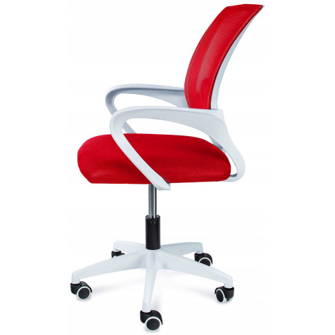 czerwony fotel obrotowy do komputera Azon 3X