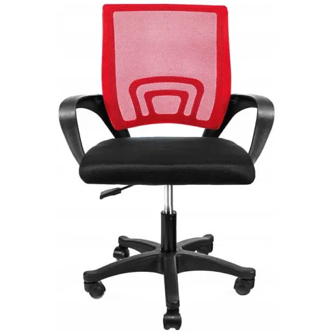czerwony fotel obrotowy do komputera Azon 4X