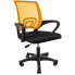pomarańczowe krzesło obrotowe do biurka Azon 4X