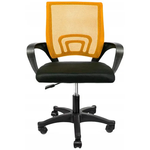 pomarańczowy fotel obrotowy do komputera Azon 4x