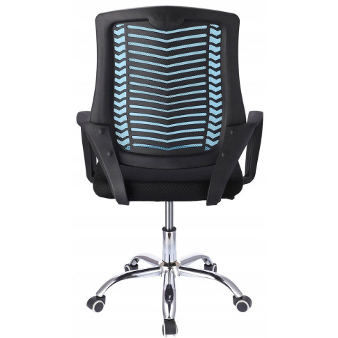 jasnoniebieskie krzesło obrotowe Roso