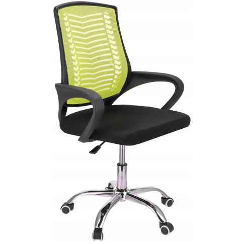 zielone krzesło obrotowe nowoczesne Roso