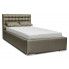 Zdjęcie produktu Pojedyncze pikowane łóżko z pojemnikiem na pościel Tollin 90x200 - 44 kolory.