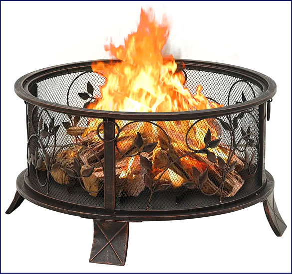 Stalowe palenisko ogrodowe Carmen