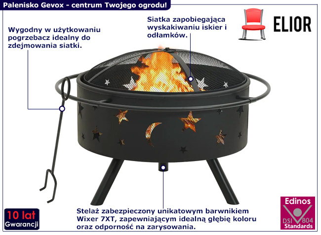 Palenisko ogrodowe Kenzi XL