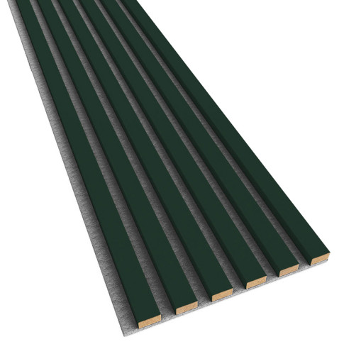 Panel lamelowy ścienny zielony szary filc Mavel