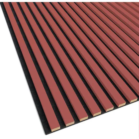 Panel dekoracyjny z lamelami w kolorze koral Mavel