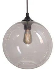 Lampa wisząca z transparentnym kloszem nad wyspę - Z045-Premio w sklepie Edinos.pl