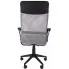 czarno szary fotel obrotowy do biurka Egon