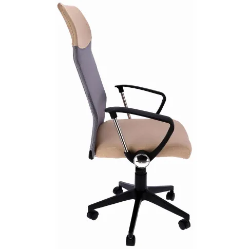 bezowy fotel obrotowy do nowoczesnego biura egon