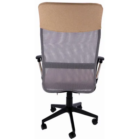 bezowy fotel obrotowy do pracowni i biura egon