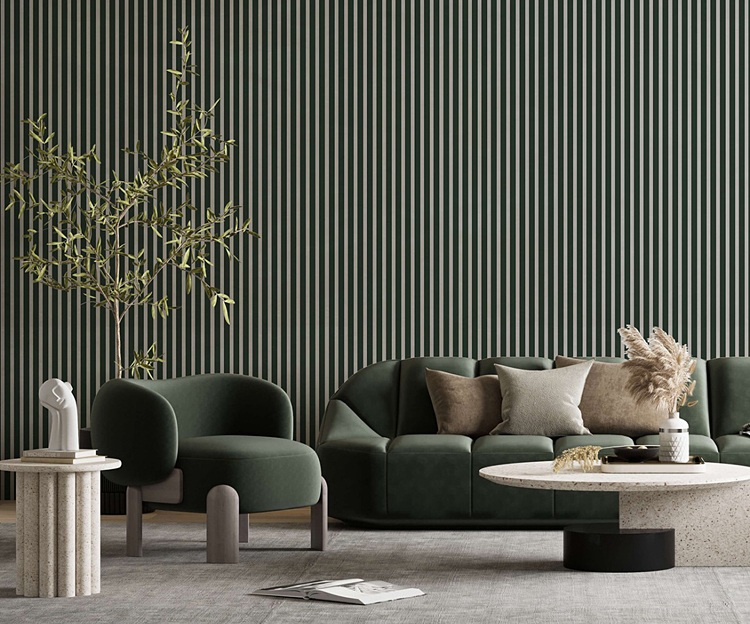 Aranżacja z wykorzystaniem lameli Vrosta