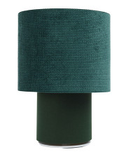Zielona lampka nocna z weluru - A339-Agma
