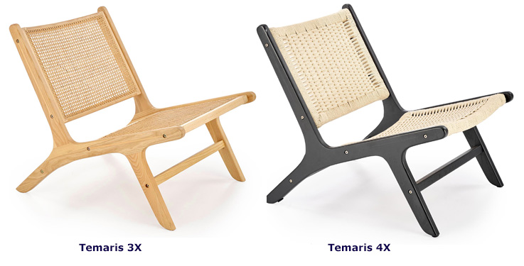 Kolory krzesła ogrodowego Temires