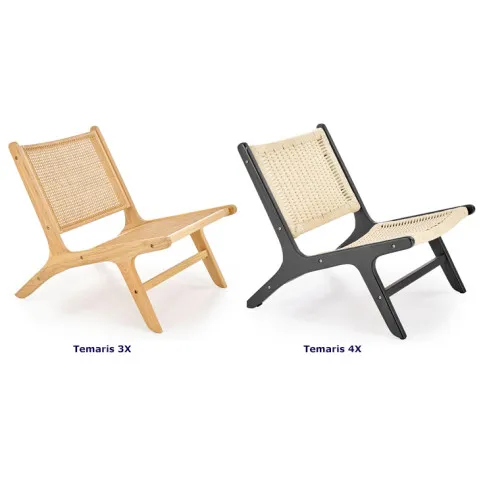 Kolory drewnianego krzesła Temires 3X