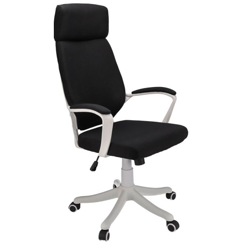 czarny nowoczesny fotel obrotowy ergonomiczny Dawo