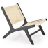 Rustykalny drewniany fotel wypoczynkowy - Temires 4X