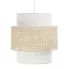 Biała rattanowa lampa boho A341-Xoda