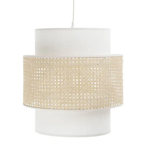 Biała rattanowa lampa boho A341-Xoda