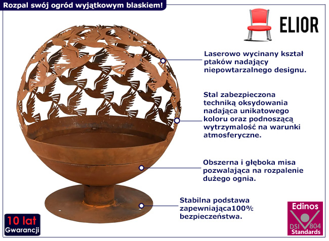 Palenisko ogrodowe Fortuna