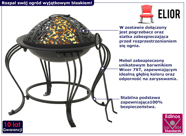 Palenisko ogrodowe Heston