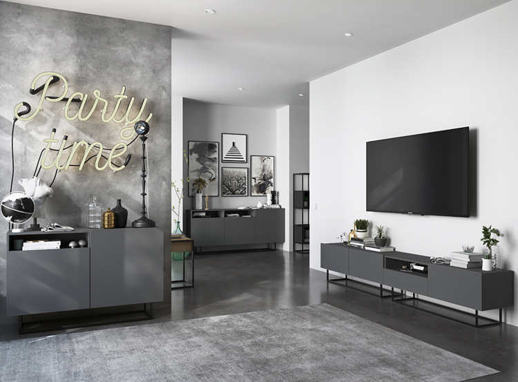 Aranżacja z wykorzystaniem zestawu rtv Merol 11X