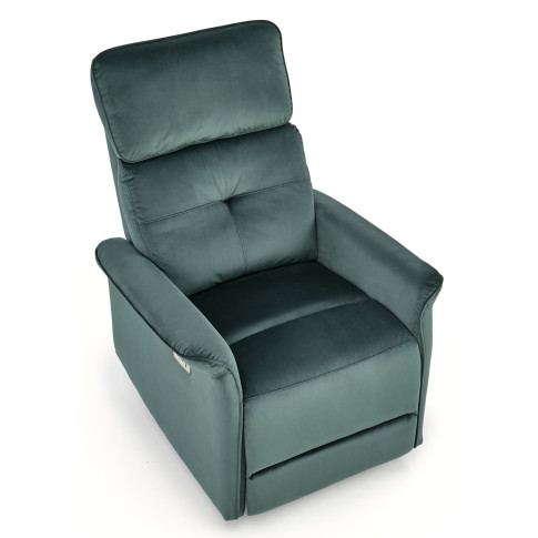 Zielony regulowany fotel Timex