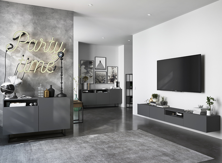 Aranżacja z wykorzystaniem kompletu rtv Merol 12X